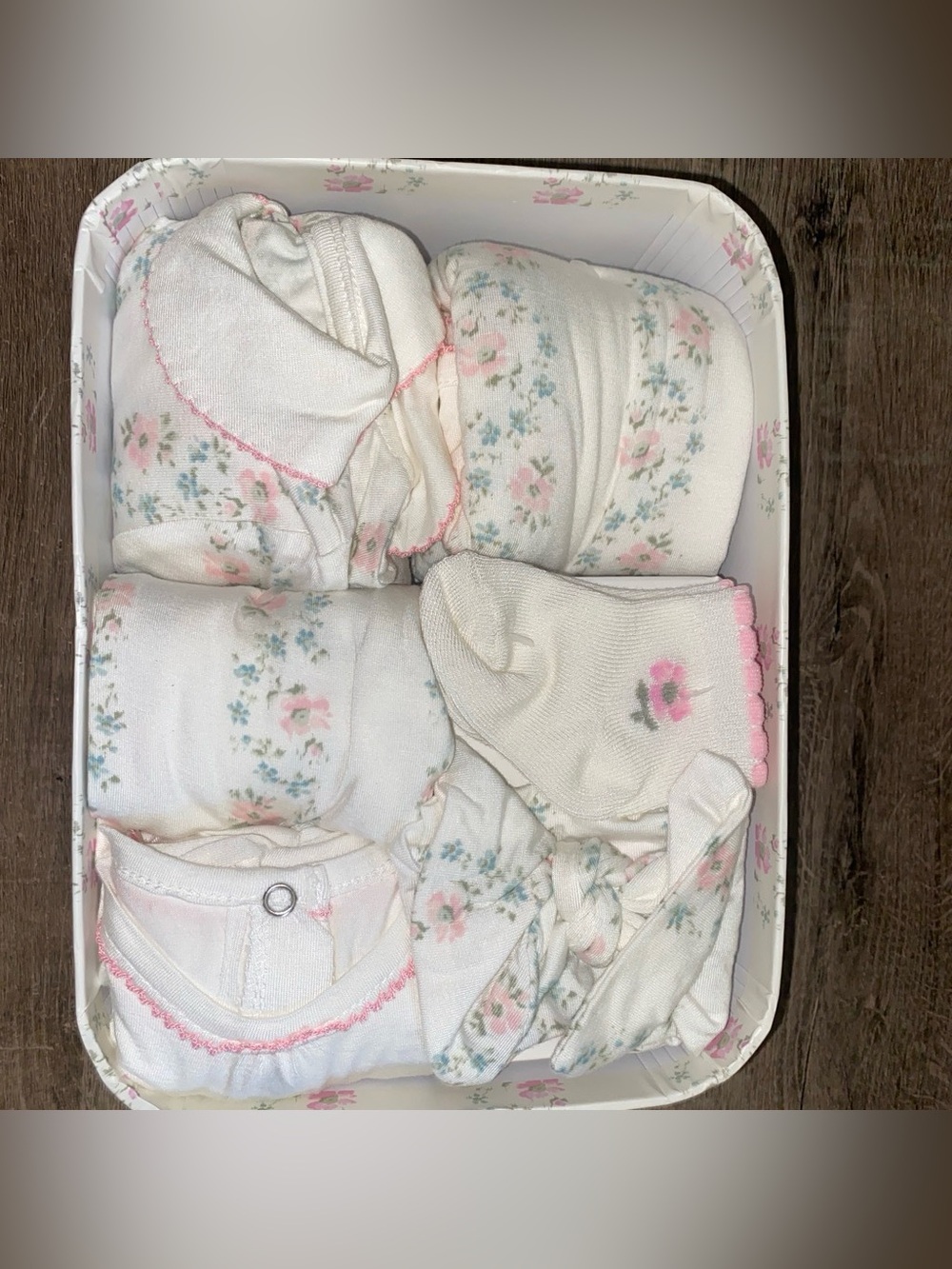 SHABBY CHIC BABY GIRL 6 Piece set